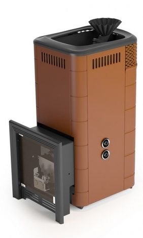 Печь для бани на газу TMF Таймыр XXL 2017 Carbon БСЭ ЗК ТО терракота в Красноуфимске